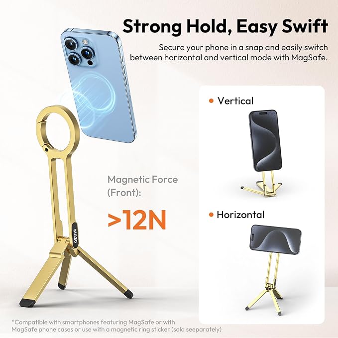 ULANZI MA30 Magnetic Phone Tripod Stand - Image 2