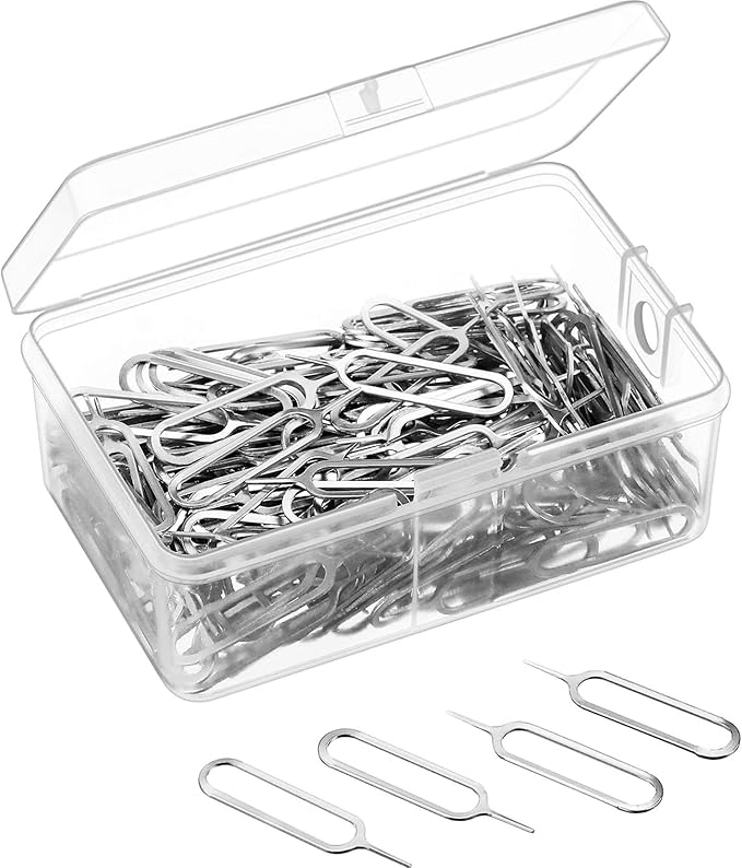 Tatuo 300 Pack Sim Card Tray Removal Tool Sim Card Eject Pin Opening Removal by Tatuo