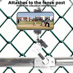Magnetic Phone Fence Post Mount + Fence Clip Kit - Image 3