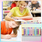 Qilery 30 Pcs Beaded Pens with Stylus Tips Plastic Beaded DIY Stylus 2-in-1 - Image 6