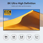 8K@60Hz HDMI Displayport KVM Switch 3 Monitors 2 Computers 4K@120Hz Triple - Image 6