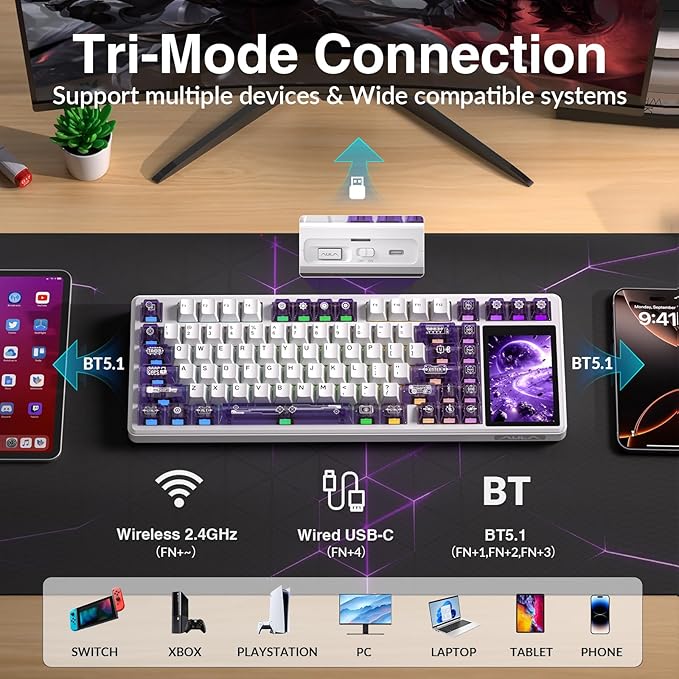 Aula L99 Wireless Mechanical Keyboard - Image 6