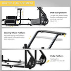 Marada Reinforced Stabilizing Racing Steering Wheel Cockpit Compatible - Image 2