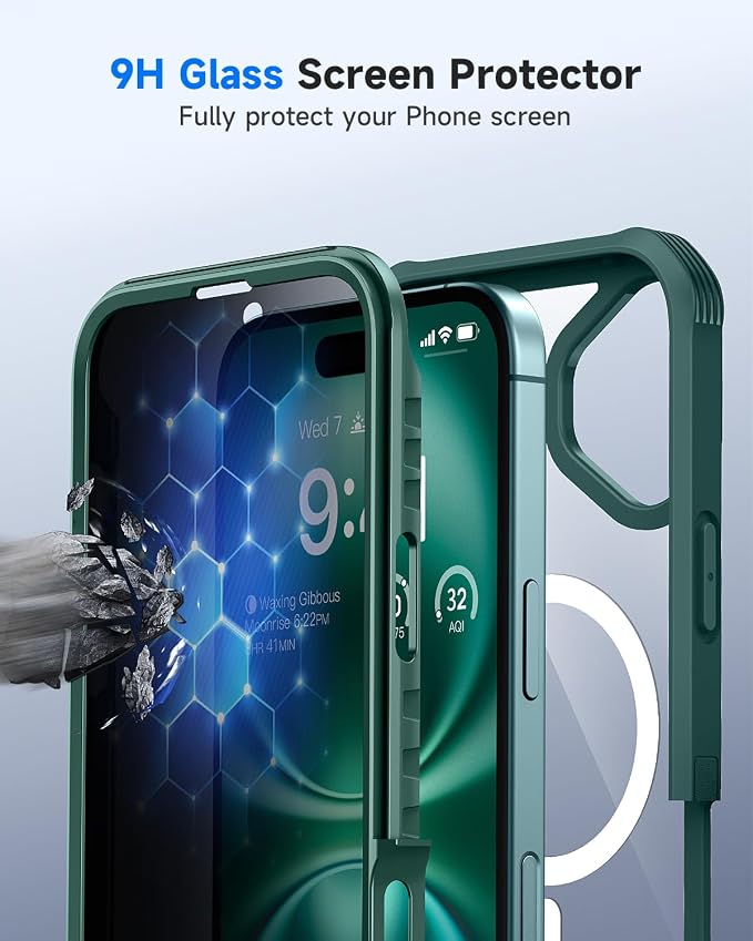 seacosmo for iPhone 16 Case, Full Body Bumper - Image 7