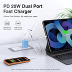 Fast Charger Block, USB C Wall Charger, Charger Cube, Dual Port PD Fast - Image 4