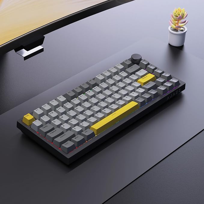Ajazz AK820 75% Wired Gasket Mechanical Gaming Keyboard - Image 8