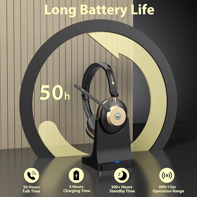Earbay Wireless Headset with Mic - Image 3