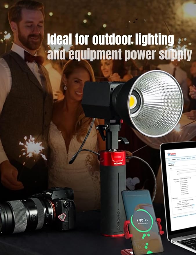 iFootage PD140H 140W Battery Grip – USB-C Portable Charger - Image 6