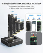 ACASIS NVME SSD Reader Adapter, Aluminium Alloy Housing Fast Heat Dissipation - Image 6