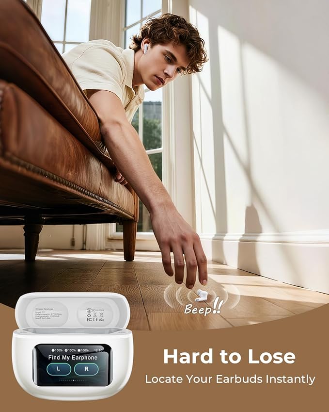 Wireless Earbuds, Ear Buds Active Noise Cancelling - Image 4