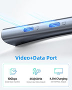 Selore&S-Global USB C Splitter USB C 4K/60Hz DP Alt Mode, USB C Hub Multiport - Image 5
