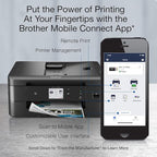 Brother MFC-J1170DW Wireless Color Inkjet All-in-One Printer, NFC One-Touch - Image 4