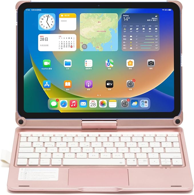 Touchpad Keyboard Case for iPad 11th Gen 2025/iPad 10th Generation 2022 - Image 8