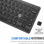 Arteck 2.4G Wireless Keyboard Ultra Slim and Compact Keyboard - Image 3