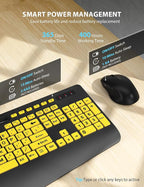 Wireless Keyboard and Mouse Combo - Image 6