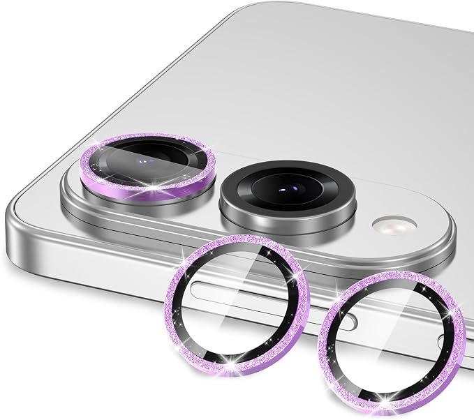for Samsung Galaxy S25 Edge Camera Lens Protector, Individual Metal Ring - Image 2
