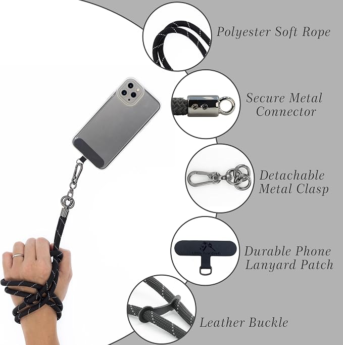 Phone Lanyard Universal Cell Phone Strap Crossbody Strap - Image 3