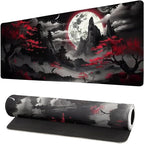 Extended Gaming Mouse Pad, Large Desk Mat XL Anime Mouse Pad Waterproof by Brecoy