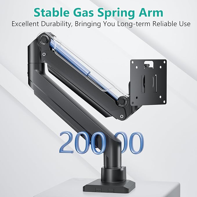 WALI Ultrawide Monitor Arm for 13 to 49 Inch Heavy Duty Curved Screens - Image 6