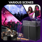 Portable DJ Booth Table, Foldable DJ Table Stand Portable - Image 7
