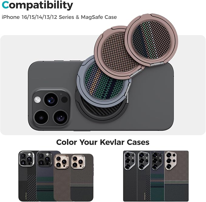 BENKS ArmorPop Magnetic Phone Grip & Stand - Image 7