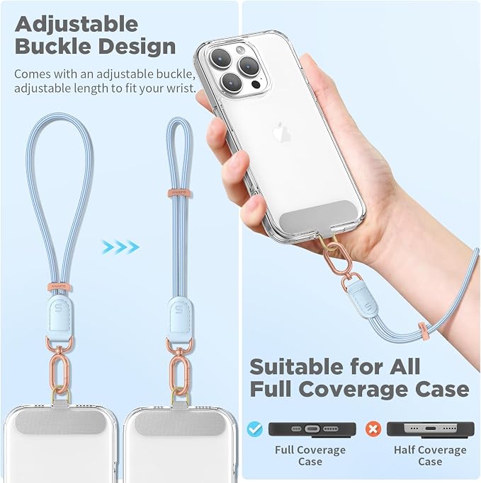 SURPHY Phone Wrist Strap, Keychain Wristlet, Phone Strap Charm - Image 4