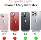 Camera Lens Protector for iPhone 14 Pro/iPhone 14 Pro Max, Alloy Metal Camera - Image 6