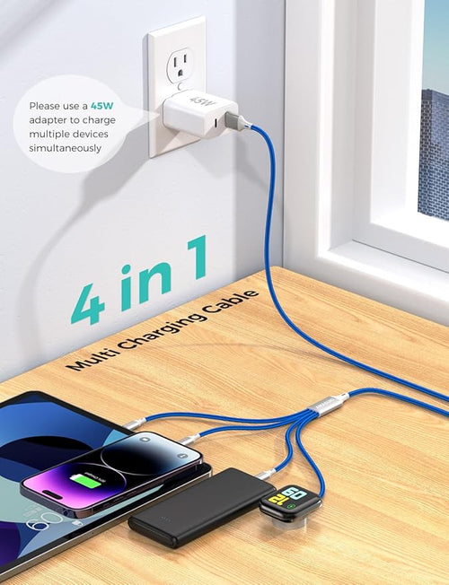 2Pack Travel Essentials Multi Charging Cable - Image 2