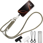 3-in-1 Adjustable Phone Lanyard Crossbody Cell Phone Neck Strap Universal by Unknown