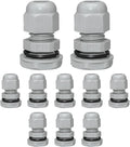 10 Pcs 1/4" NPT Nylon Cable Glands, IP68 Waterproof Adjustable Cord Grip Cable by Bonsicoky
