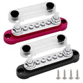 2 x M8 Power Distribution Block Bus Bar 12V by Ampper