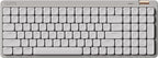 Flow Lite 100 Keys Low Profile Mechanical Keyboard, Swappable Rechargeable by LOFREE