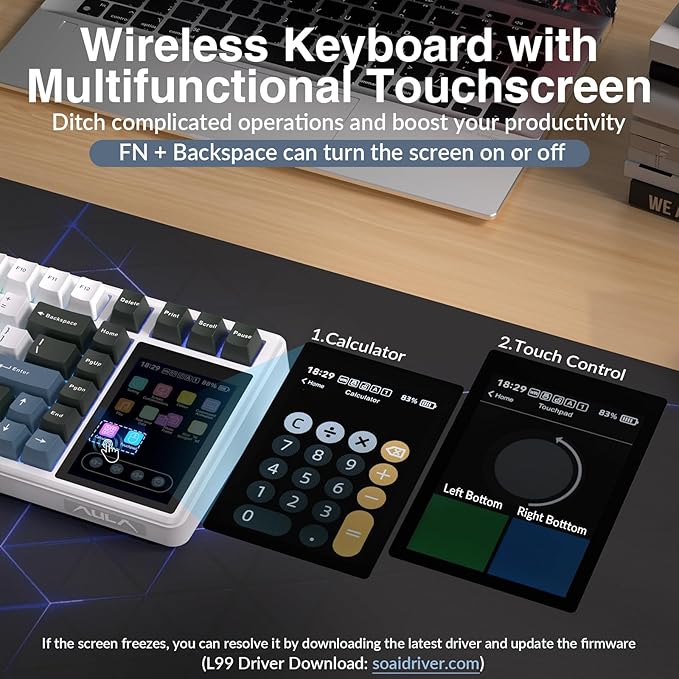 Aula L99 Wireless Mechanical Keyboard - Image 4