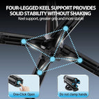 2025 New 4 in 1 Multifunctional Magnetic Selfie Stick, 360° Rotation Phone - Image 4