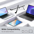 Protable Laptop Stand for Desk, Foldable Laptop Riser Holder, Ventilated - Image 6