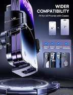 3-in-1 Car Phone Holder, Strong Suction Phone Mount - Image 3