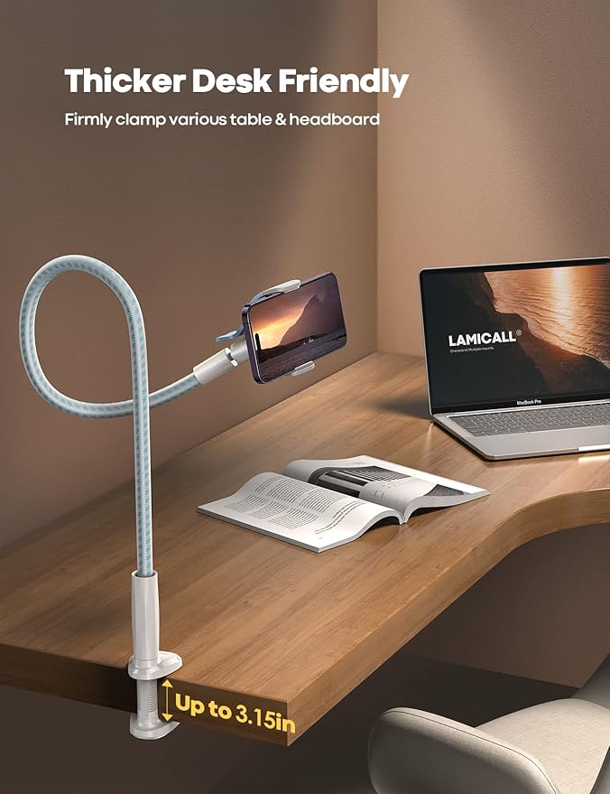 Lamicall Gooseneck Phone Holder Bed - Image 5