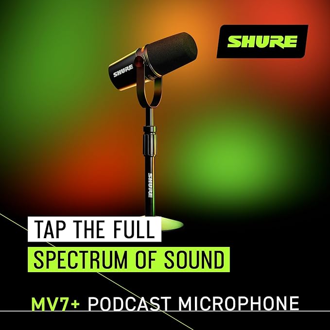 Shure MV7+ Podcast Dynamic Microphone - Image 3