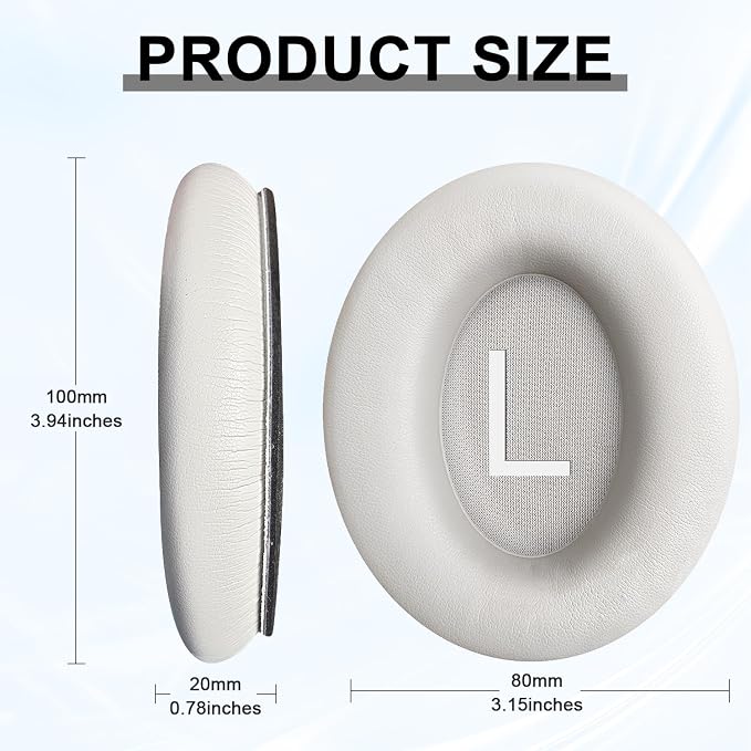 Replacement Ear Pads for Bose QuietComfort 45/QuietComfort SE/Quiet Comfort - Image 2