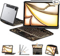 Transparent Case with Keyboard for iPad Air 13 Inch, iPad Pro 12.9 Inch by Tiaota