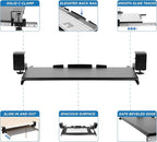 Mount-It! Clamp Keyboard Tray - Image 4