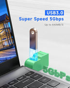 FORIDA 3 Ports USB 3.0 Adapter, USB Hub - Image 3