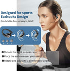 Wireless Earbuds, 2025 Bluetooth 5.4 Headphones Sport, 50Hrs HiFi Stereo Deep - Image 4