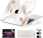 Compatible with MacBook Air 13.6 inch Case, M4 A3240/M3 A3113/M2 A2681 by MecBevia