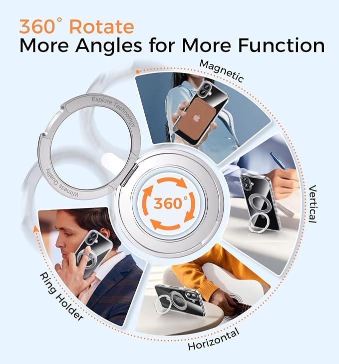 MAGIC JOHN 360° Rotatable Magnetic Invisible Stand - Image 2