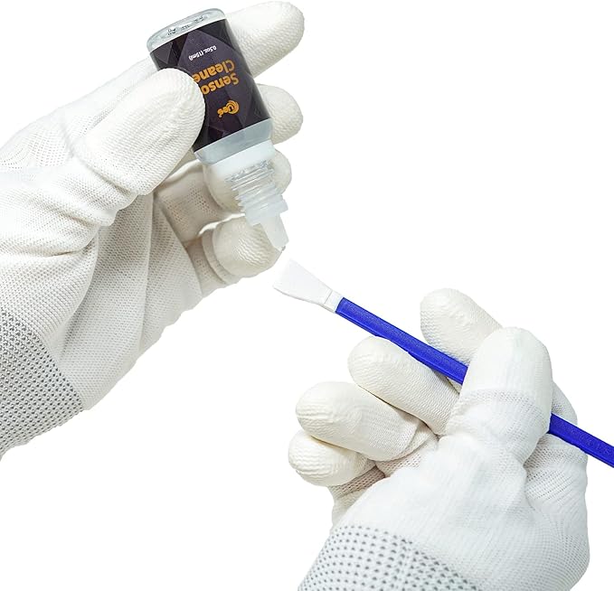 Digital Camera Micro Four-Thirds 4/3 12mm Sensor Cleaning Swabs x 14pcs + 15ml - Image 6
