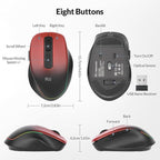 Rii Wireless Mouse Rechargeable, 2.4 GHz - Image 6