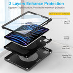 Case for iPad Air 13 Inch M3 2025 & M2 2024: Military Grade Cover for iPad Pro - Image 6