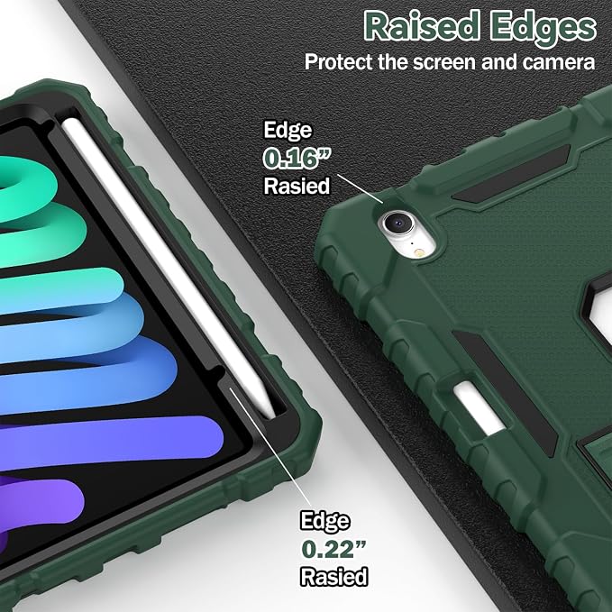 Grifobes Case for iPad Mini 7 2024 / Mini 6 2021 8.3 inch, Heavy Duty - Image 7