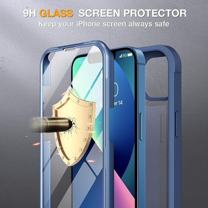 Miracase Magnetic Case for iPhone 13 Mini 5.4 Inch, - Image 6